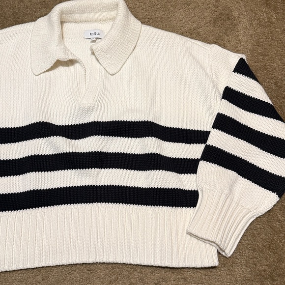 Ladies PISTOLA Chunky cable nit sweater XL - Picture 5 of 14